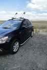 Mitsubishi Outlander 2006-2012 Seitenschweller Tayga Grey (2 Stk., Aluminium) Foto 3