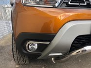 Renault Duster 2018-2024 Abdeckungen für Nebelscheinwerfer (2 Stk., Edelstahl) Foto 1