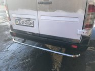 Mercedes Sprinter W901/902/903/904/905 1995–2006 Kofferraumleiste (2-teilig, Edelstahl) Foto 1