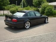 BMW 7 Series E38 1994-2001 Heckspoiler Hamann (GFK, grundiert zum Lackieren) Foto 1