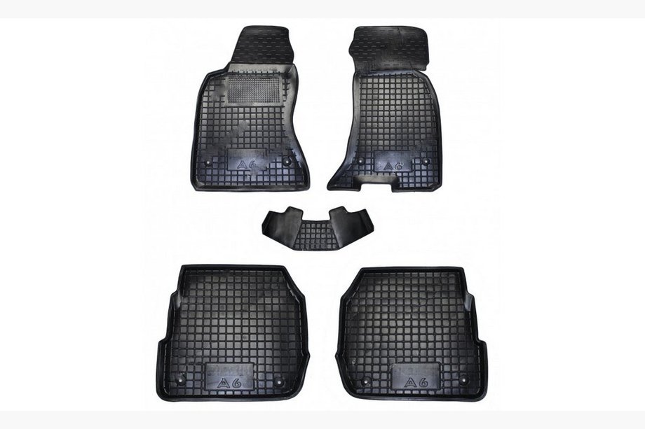Audi A6 C5 1997-2001 Gummimatten mit Rand (Autogumm) Image