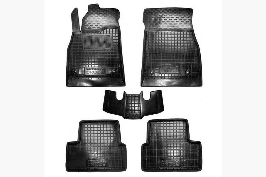 Chevrolet Cruze 2009–2015 Gummimatten mit Rand (Autogumm) Image