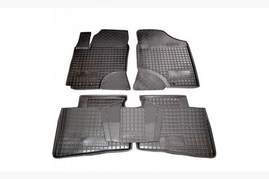 Kia Cerato 2 2010-2013 Gummimatten mit Rand (Autogumm) Image