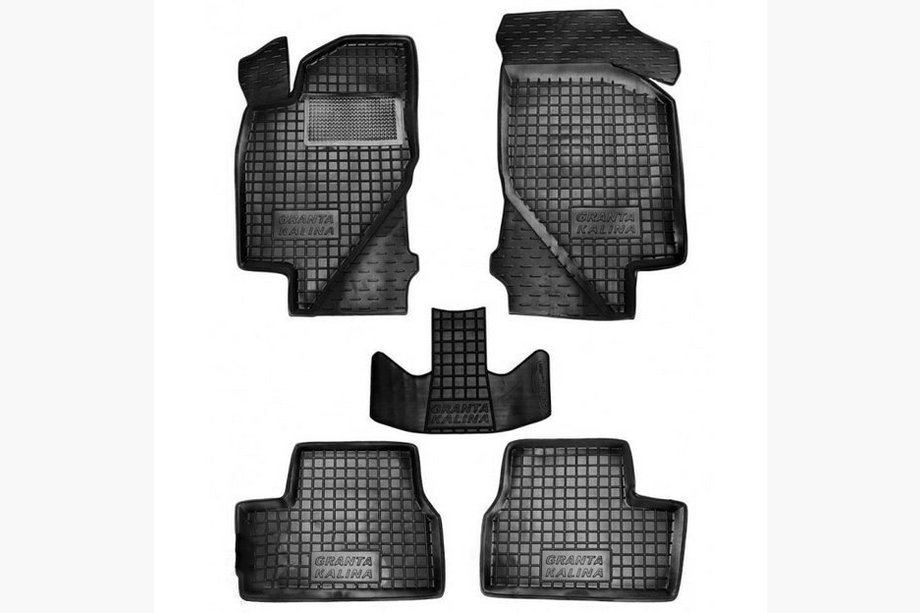 Lada Granta 2011- Gummimatten mit Rand SD (Autogumm) Image