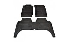 Mitsubishi L200 2006-2015 Gummimatten mit Rand 2013+ Long Basis (Autogumm) Foto 1