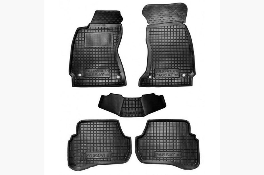 Volkswagen Passat B5 1997-2005 Gummimatten mit Rand (Autogumm) Image