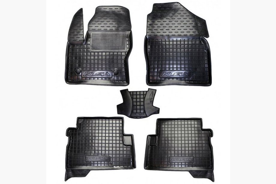 Ford Kuga/Escape 2013-2019 Gummimatten mit Rand (Autogumm) Image
