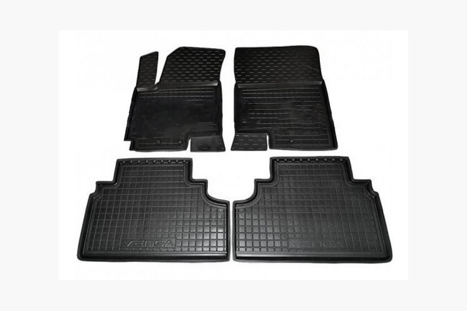 Kia Venga 2010-2019 Gummimatten mit Rand (Autogumm) Image