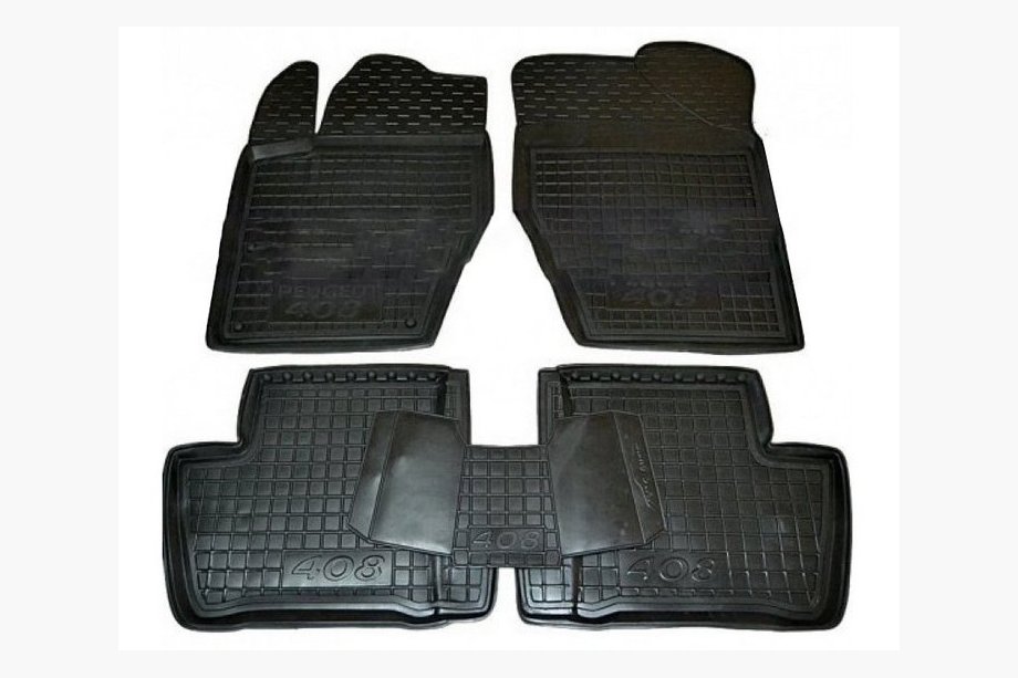 Peugeot 408 2010-2018 Gummimatten mit Rand (Autogumm) Image