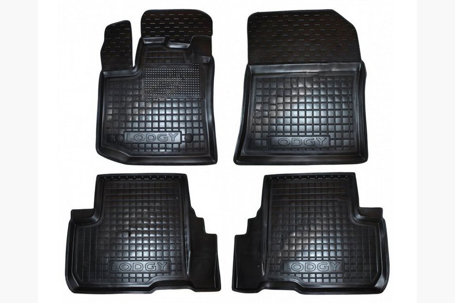 Renault Lodgy 2013-2022 Gummimatten mit Rand (Autogumm) Image