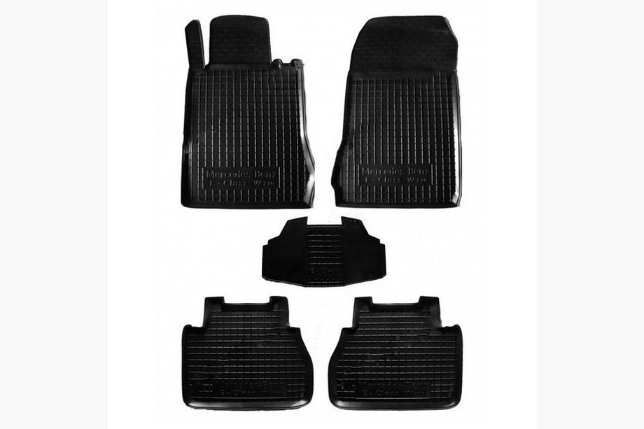 Mercedes S-class W220 1998-2005 Gummimatten mit Rand (Autogumm) Image