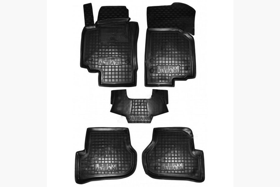 Seat Altea 2004-2015 Gummimatten mit Rand XL (Autogumm) Image
