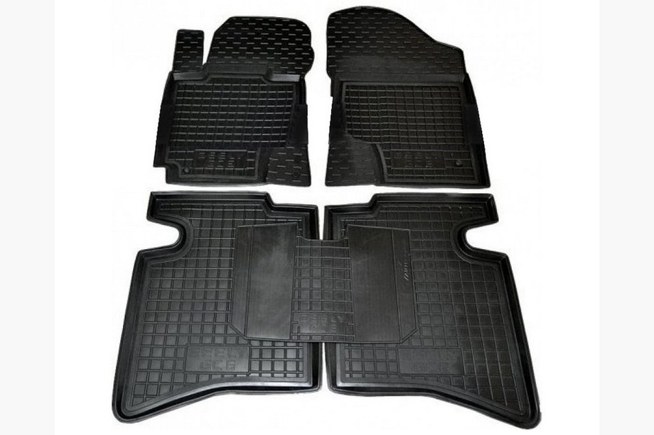 Geely GC-6 2014-2020 Gummifußmatten mit Rand 2014+ (Autogumm) Image