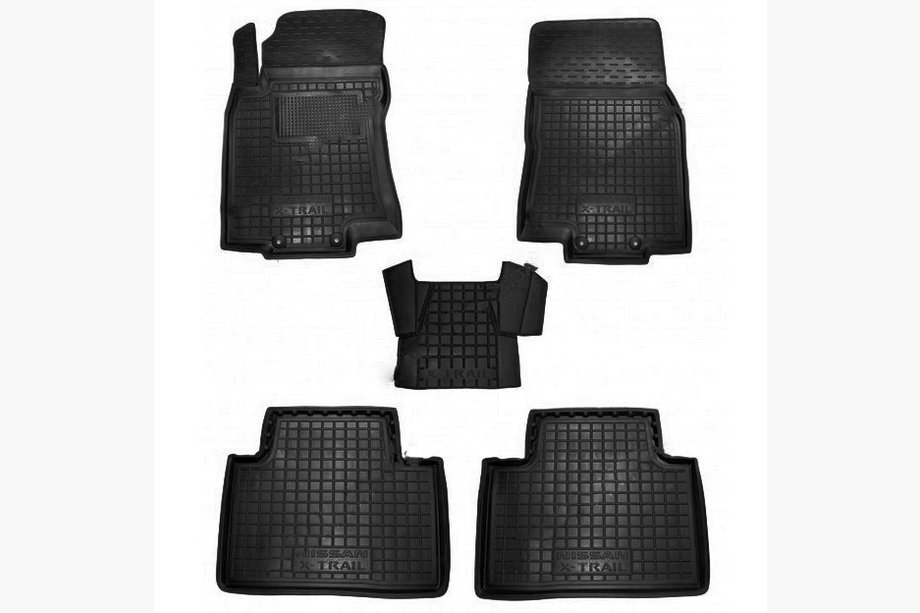 Nissan X-trail T32/Rogue 2014-2021 Gummimatten mit Rand (Autogumm) Image