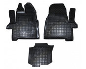 Ford Transit 2014- Gummimatten mit Rand 1+2 (Autogumm) Foto 1