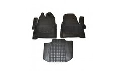 Ford Custom 2013-2022 Gummimatten mit Rand 1+1 Vordersitze (Autogumm) Foto 1