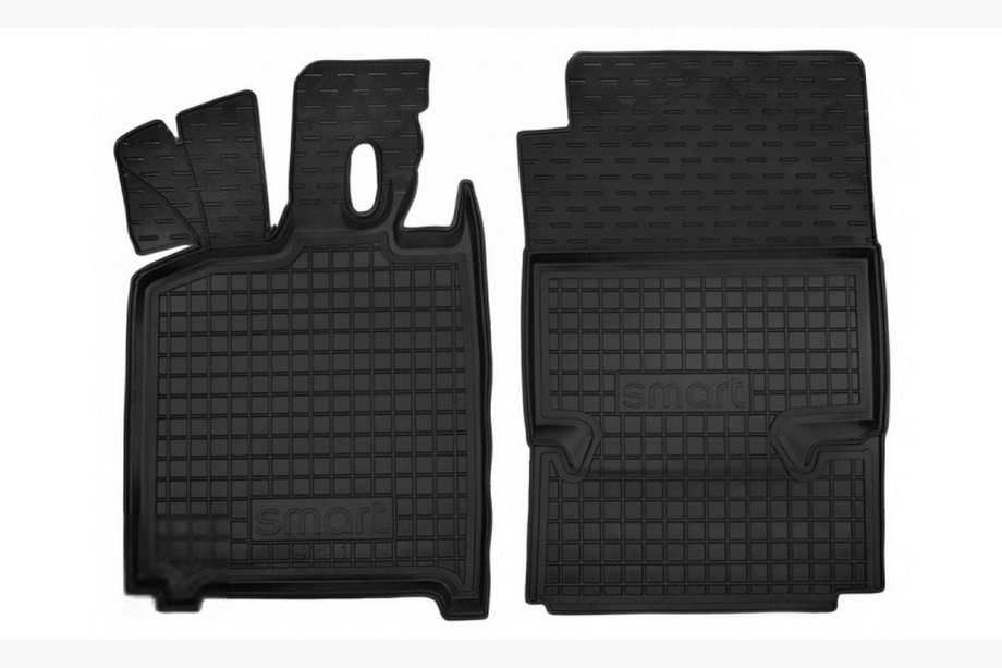 Smart 2007-2014 Gummimatten mit Rand 451 Fortwo (Autogumm) Image