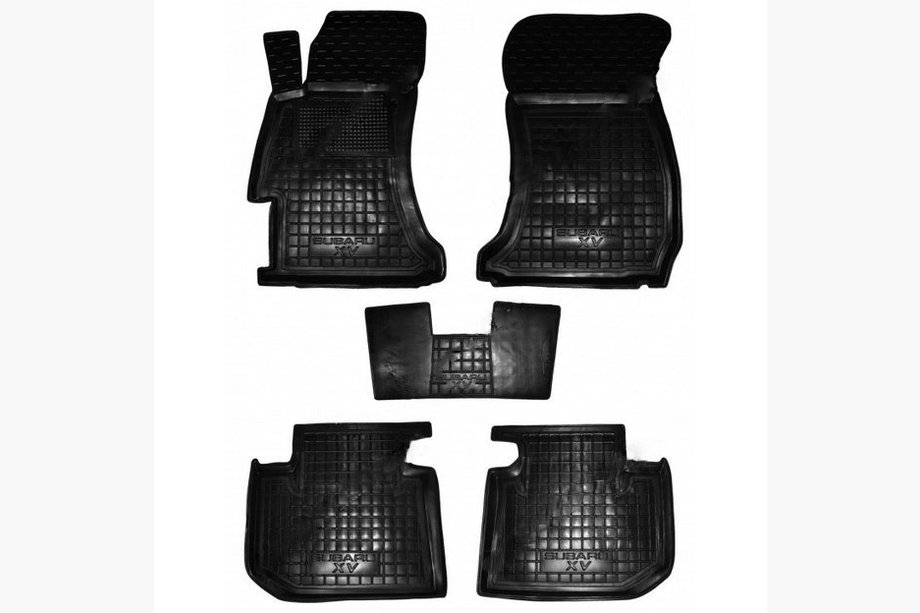 Subaru XV 2011-2017 Gummimatten mit Rand (Autogumm) Image