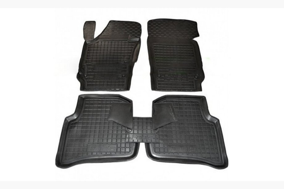 Skoda Fabia 2014-2021 Gummimatten mit Rand (Autogumm) Image