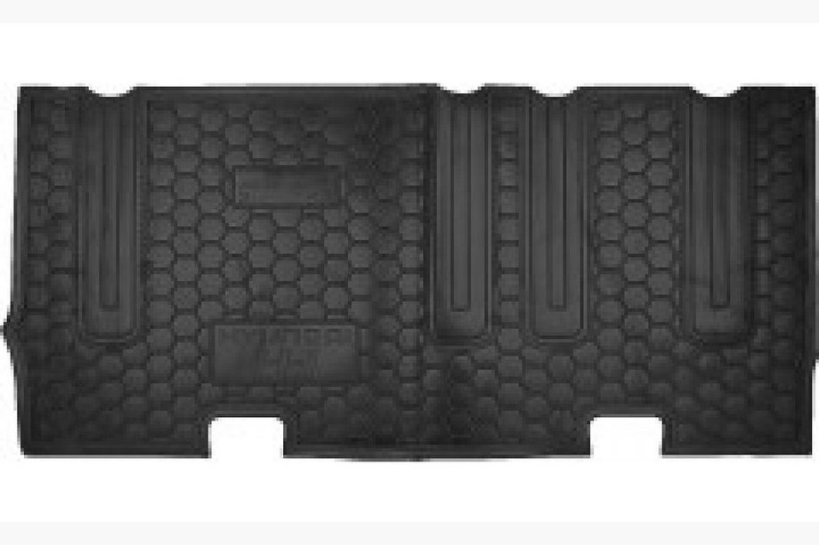 Hyundai H300, H1, Starex 2008-2020 Gummimatten mit Rand dritte Reihe (Autogumm) Image
