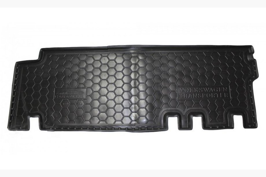 Volkswagen T5 2010-2015 Gummimatten mit Rand Caravelle 2. Reihe mit Heizung (Autogumm) Image