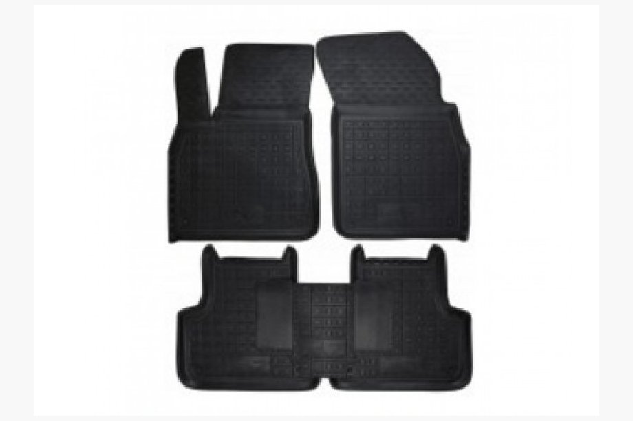 Audi Q7 2015–2026 Gummimatten mit Rand (Autogumm) Image