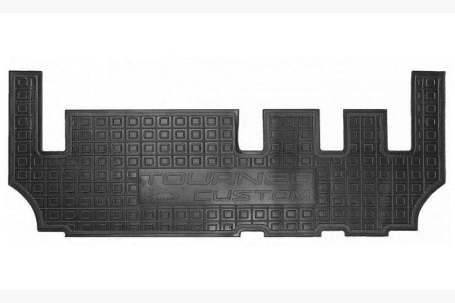 Ford Custom 2013-2022 Gummimatten mit Rand 2015+ dritte Reihe (Autogumm) Image