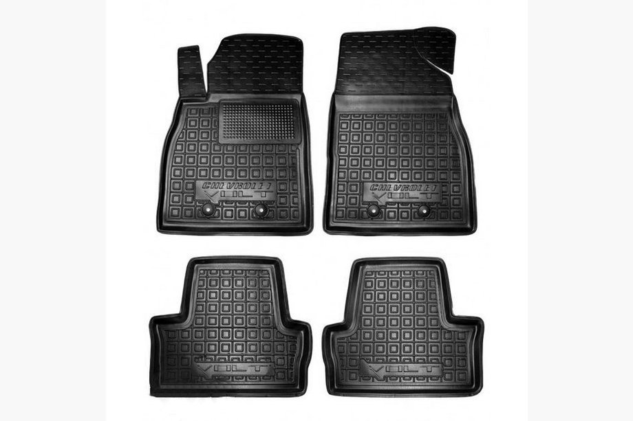 Chevrolet Volt 2010-2016 Gummimatten mit Rand (Autogumm) Image