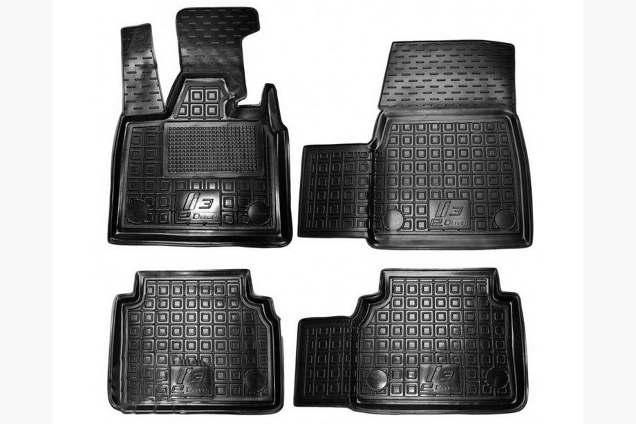 BMW I3 2013-2022 Gummimatten mit Rand (Autogumm) Image