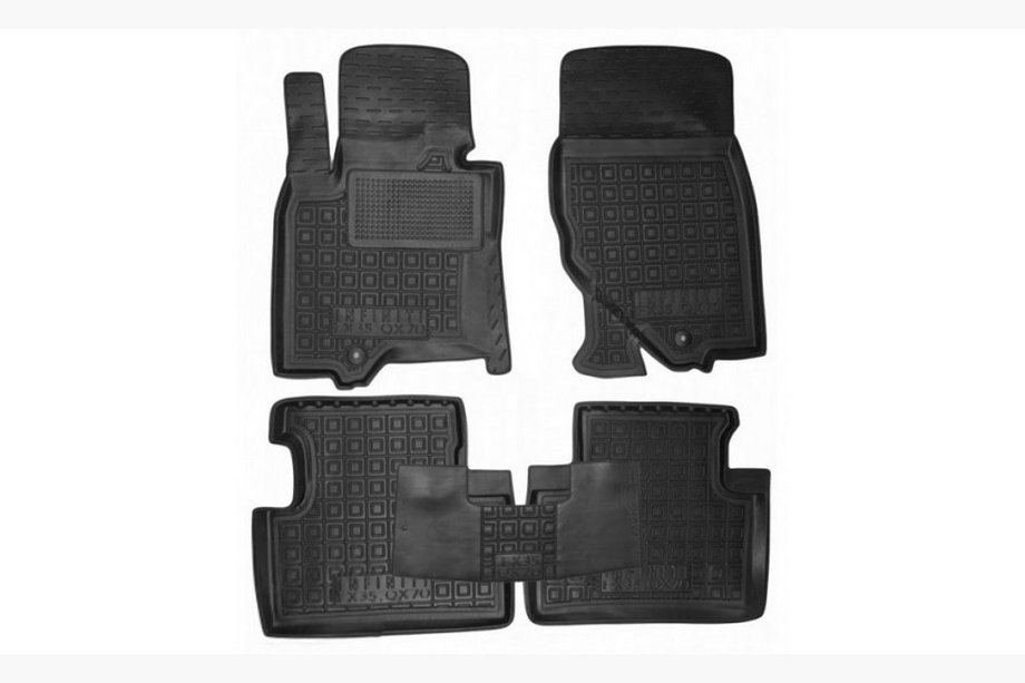 Infiniti FX 2008-2012 Gummimatten mit Rand (Autogumm) Image