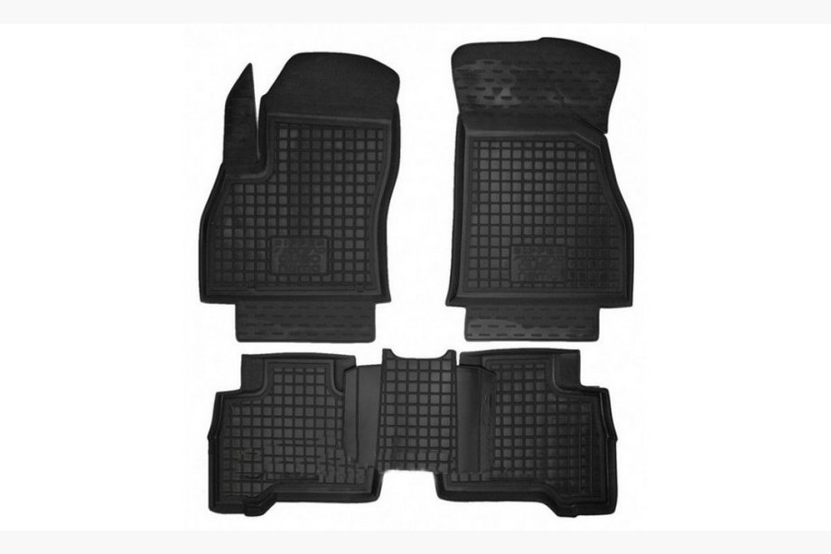 Fiat Fiorino/Qubo 2008-2024 Gummimatten mit Rand (Autogumm) Image