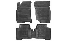 Nissan X-trail T30 2002-2007 Gummimatten mit Rand (Autogumm) Foto 1