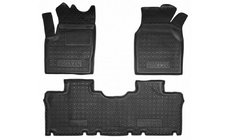 Volkswagen Sharan 1995-2010 Gummimatten mit Rand 1995-2000 5-Sitzer (Autogumm) Foto 1