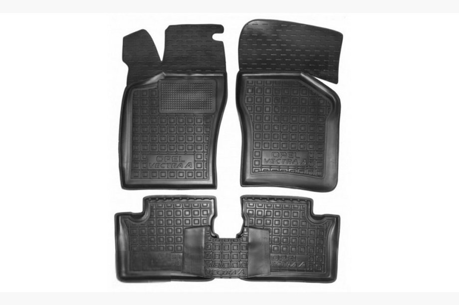 Opel Vectra A 1987-1995 Gummimatten mit Rand (Autogumm) Image