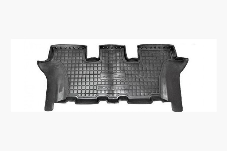 Kia Sorento III UM 2014-2020 Gummimatten mit Rand dritte Reihe (Autogumm) Image