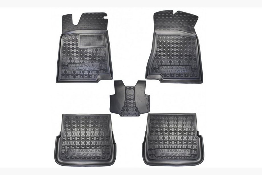 Volkswagen Passat B3 1988-1993 Gummimatten mit Rand (Autogumm) Image