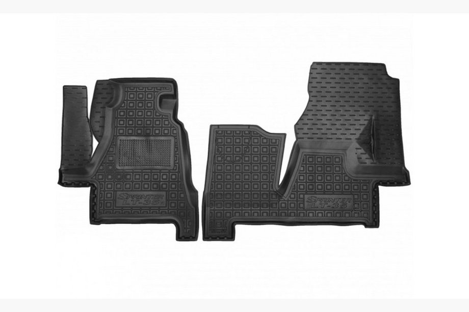 Volkswagen LT 1995-2006 Gummimatten mit Rand (Autogumm) Image