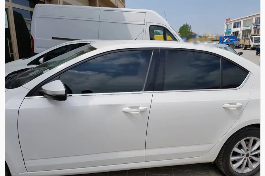 Skoda Octavia III A7 2013-2019 Fensterrahmen Abdeckung (6 Stk, Edelstahl) Image