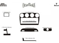 Opel Omega B 1994-2003 Armaturenbrett Abdeckungen (1993-1999) Holz Foto 4