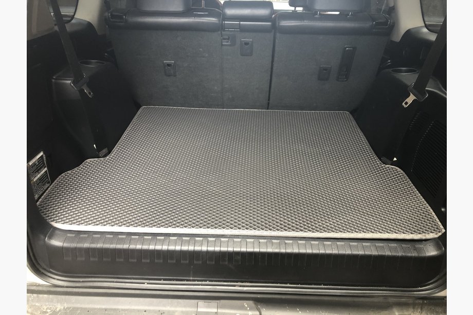Toyota Land Cruiser Prado 150 2009-2023 Kofferraummatte 7-Sitzer EVA (Schwarz) Image