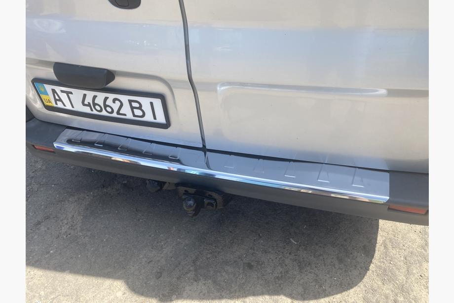 Renault Trafic 2001–2015 Heckstoßstangenabdeckung Carmos V1 Edelstahl Image