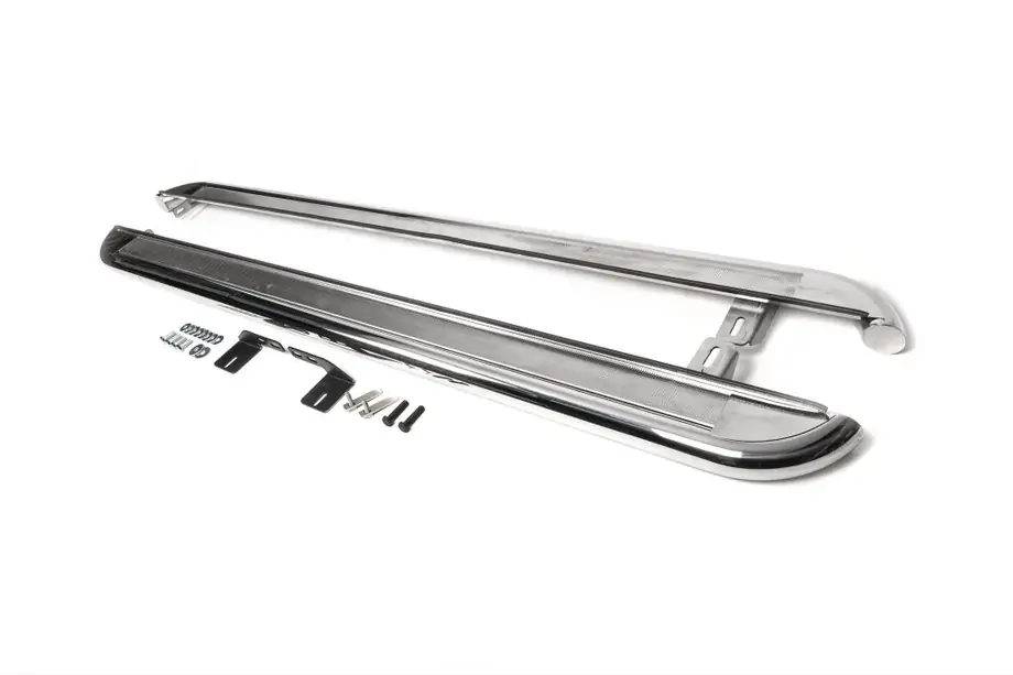 Ford Transit 2000–2014 Seitenschweller Premium (2 Stk., Edelstahl) Image