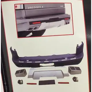 Heckstoßstange Startich Land Rover Discovery III 2004–2009