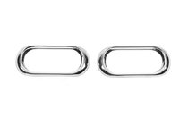 Volkswagen T5 Transporter 2003-2010 Chrom Blenden für Blinker Libao V2 (2 Stk, Kunststoff) Foto 1