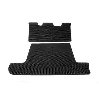 Kofferraummatte 2 Stk Schwarz (EVA, 7 Sitze) Lexus LX470 1998-2007 Foto 1