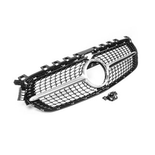 Frontgrill Diamond Silver (für Base) Mercedes B-class W247 2019- Foto 3