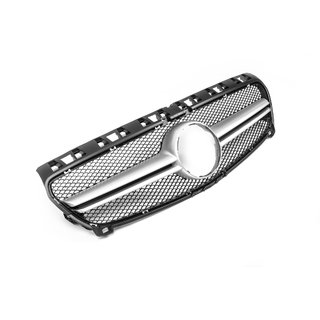 Frontgrill AMG Silber (2012-2015) Mercedes A-сlass W176 2012-2018 Foto 1