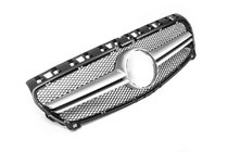 Mercedes A-class W176 2012-2018 Frontgrill AMG Silber (2012-2015) Foto 1
