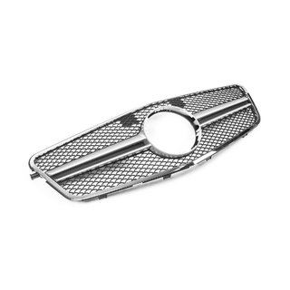 Frontgrill AMG Silber (2009-2012) Mercedes E-сlass W212 2009-2016 Foto 1