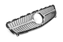 Mercedes A-сlass W176 2012-2018 Frontgrill Diamond Silber (2015-2018) Foto 2